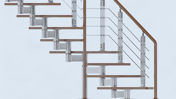 渲染模型_楼梯169