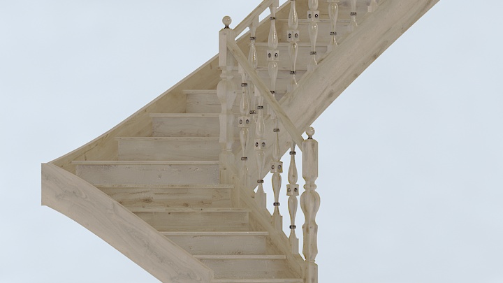 渲染模型_楼梯171