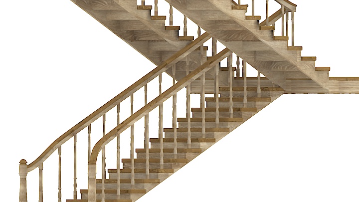 渲染模型_楼梯172