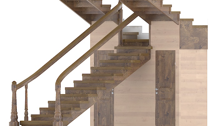 渲染模型_楼梯173