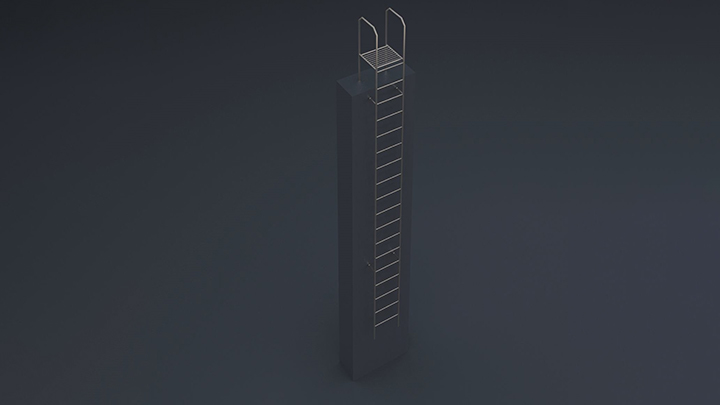 渲染模型_楼梯183