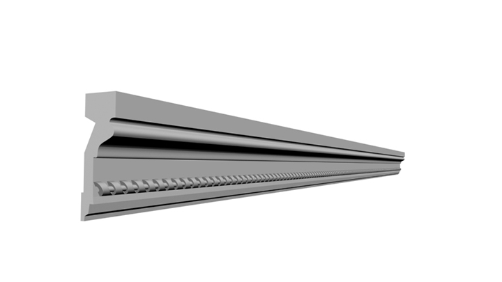 渲染模型_欧式角线012