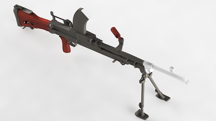 渲染模型_武器036