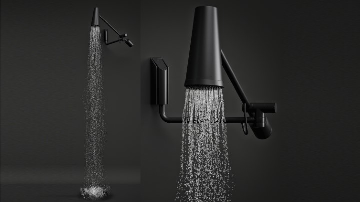 渲染模型_水龙头花洒002