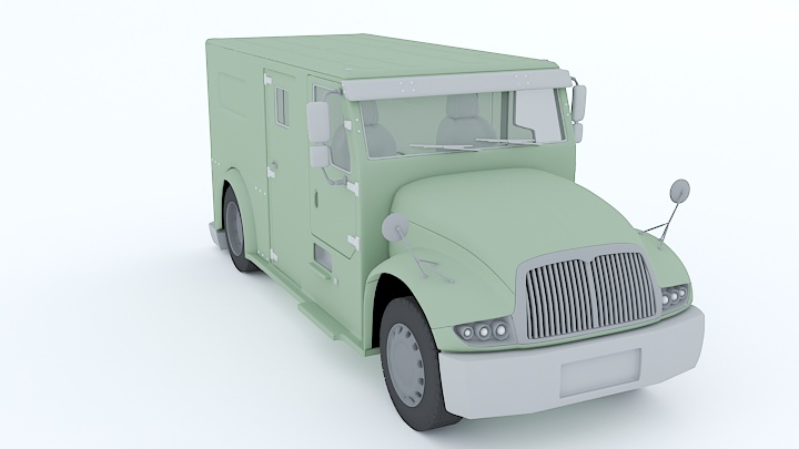 渲染模型_汽车209