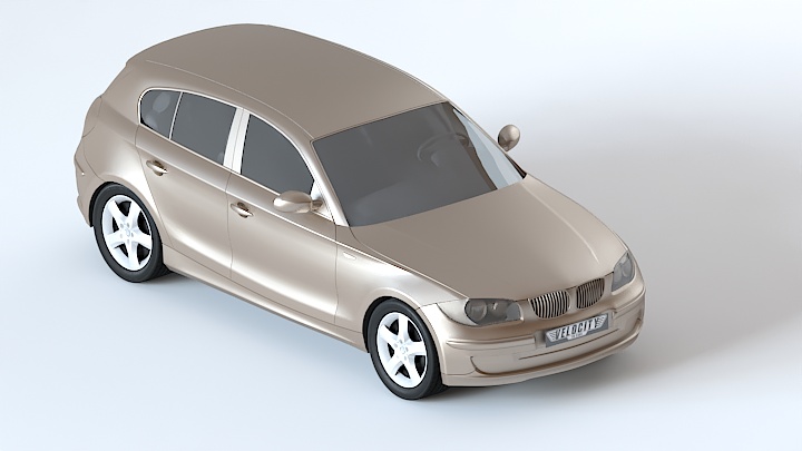 渲染模型_汽车254