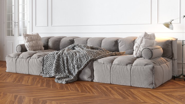 渲染模型_沙发5266