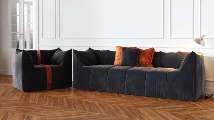 渲染模型_沙发5278