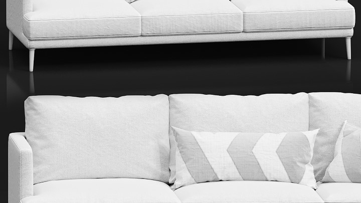 渲染模型_沙发5285