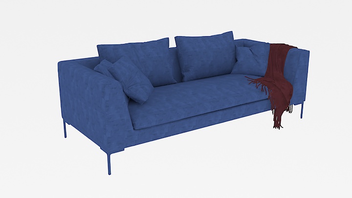 渲染模型_沙发5336