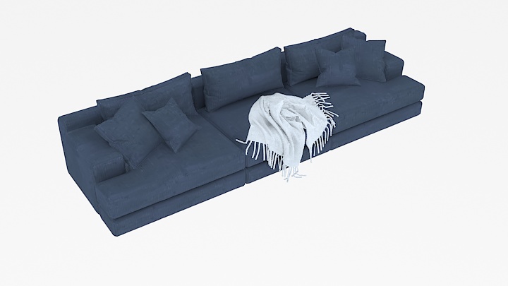 渲染模型_沙发5341