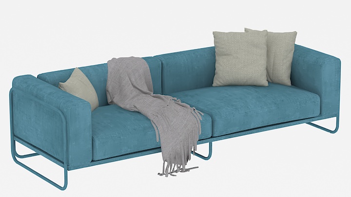 渲染模型_沙发5349