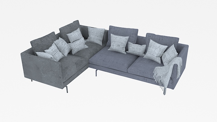 渲染模型_沙发5356