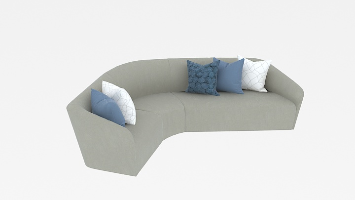 渲染模型_沙发5381