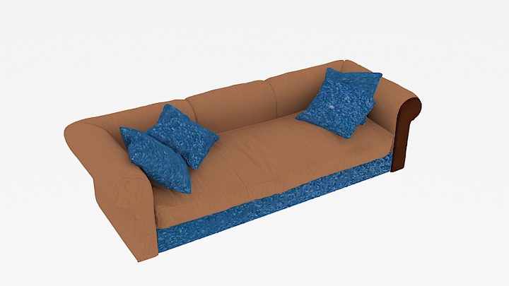 渲染模型_沙发5395