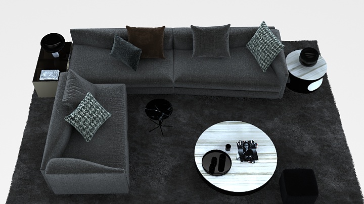 渲染模型_沙发5403