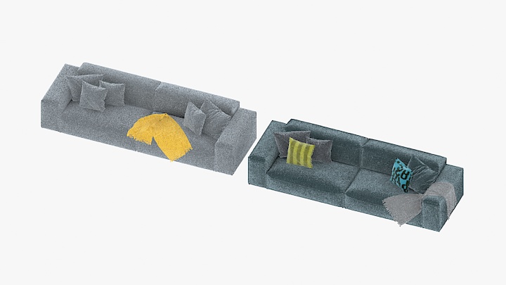 渲染模型_沙发5440