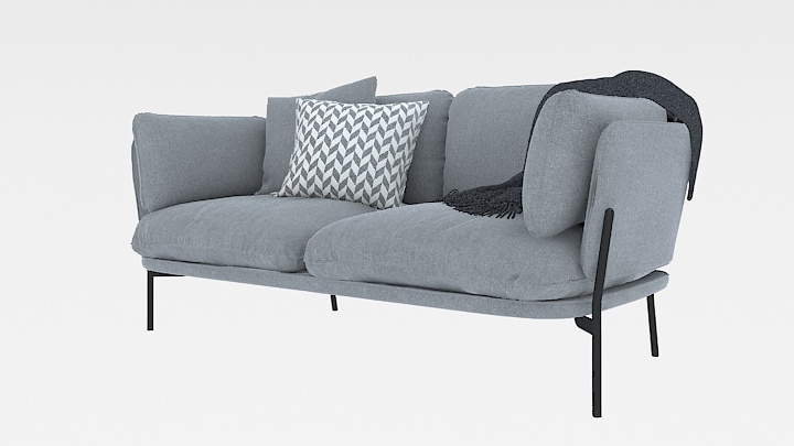 渲染模型_沙发5443