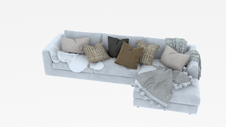渲染模型_沙发5447