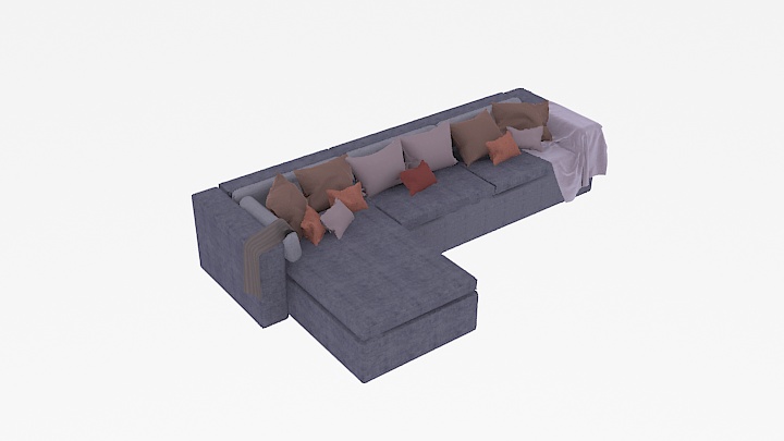 渲染模型_沙发5448