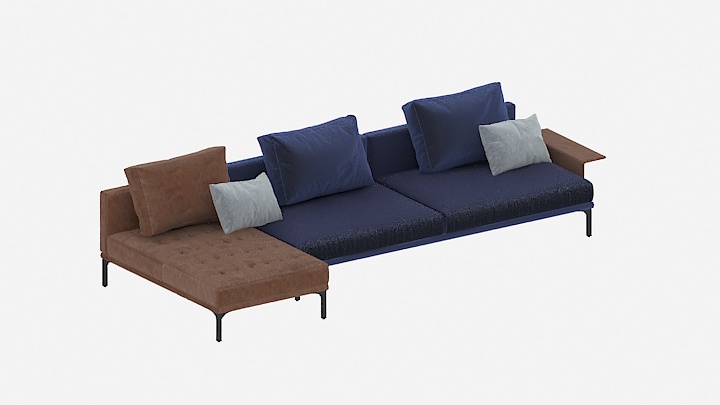 渲染模型_沙发5449