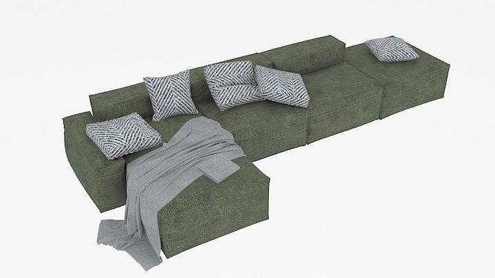 渲染模型_沙发5464