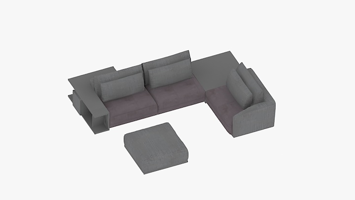 渲染模型_沙发5470