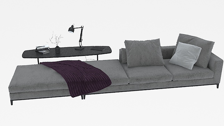 渲染模型_沙发5473