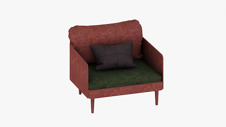 渲染模型_沙发5478