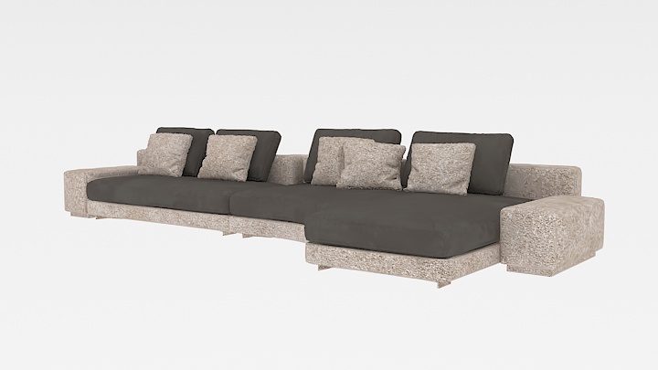 渲染模型_沙发5519