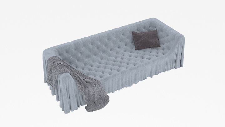 渲染模型_沙发5529