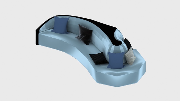 渲染模型_沙发5533