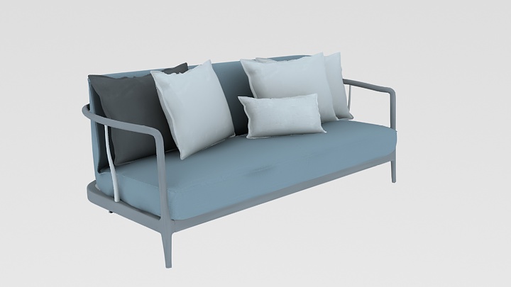 渲染模型_沙发5549