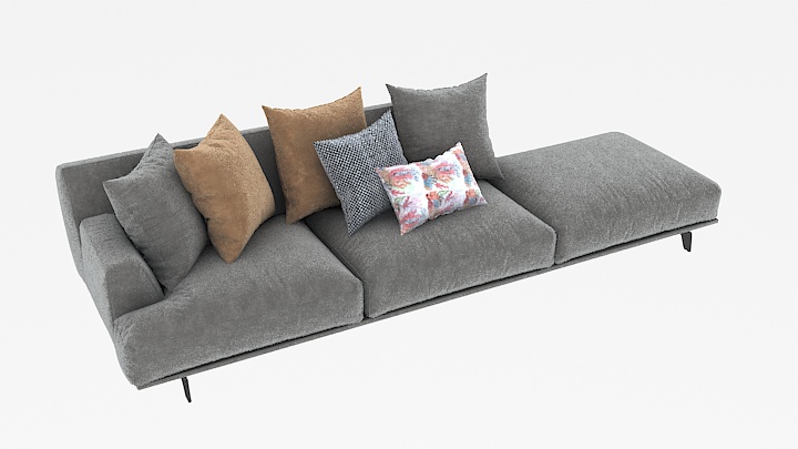 渲染模型_沙发5550