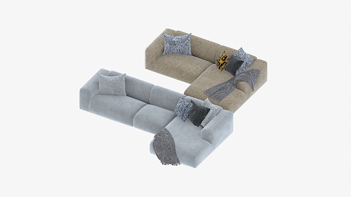 渲染模型_沙发5568