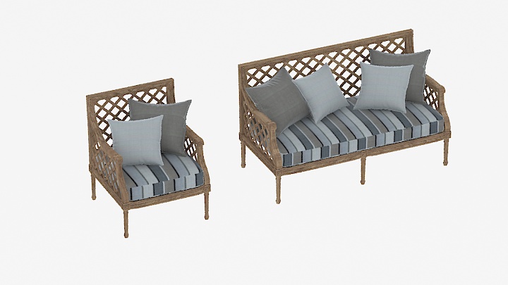 渲染模型_沙发5581