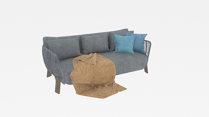 渲染模型_沙发5602