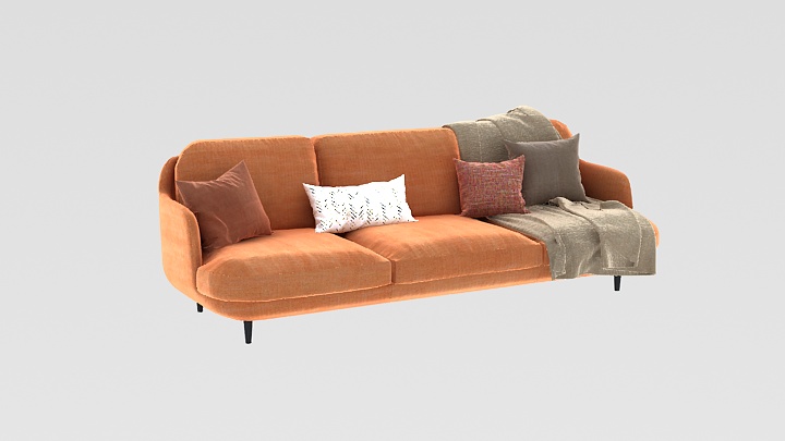 渲染模型_沙发5610