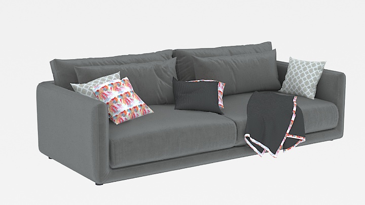 渲染模型_沙发5618