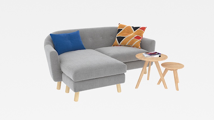 渲染模型_沙发5626