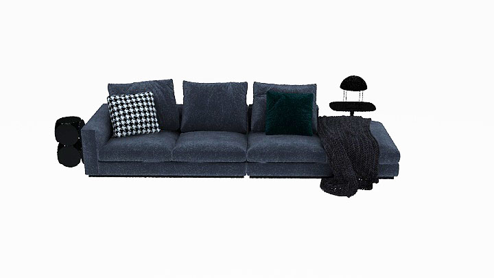 渲染模型_沙发5629