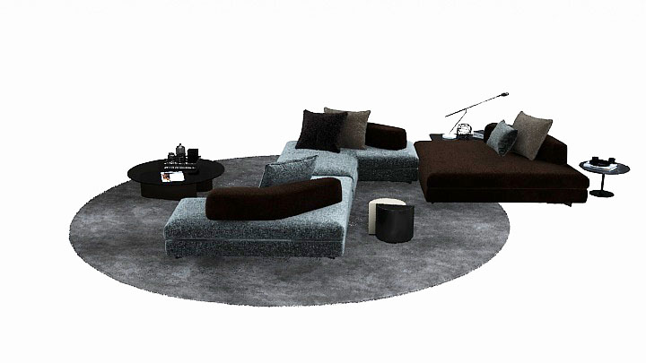 渲染模型_沙发5642