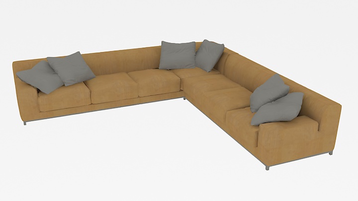 渲染模型_沙发5645