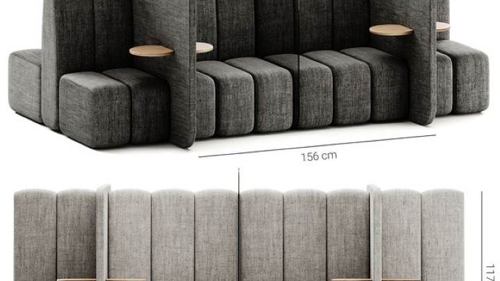 渲染模型_沙发5656