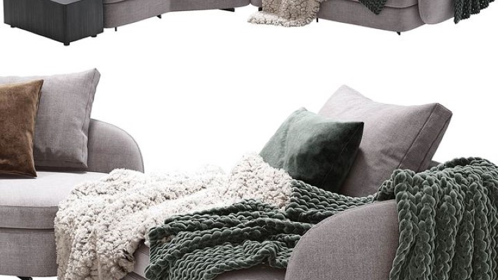 渲染模型_沙发5713