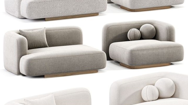 渲染模型_沙发5717