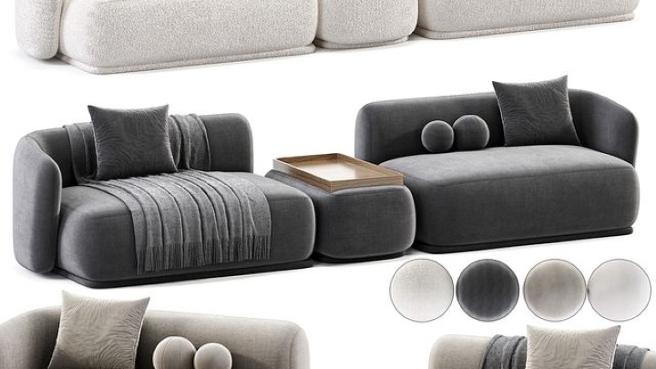 渲染模型_沙发5720