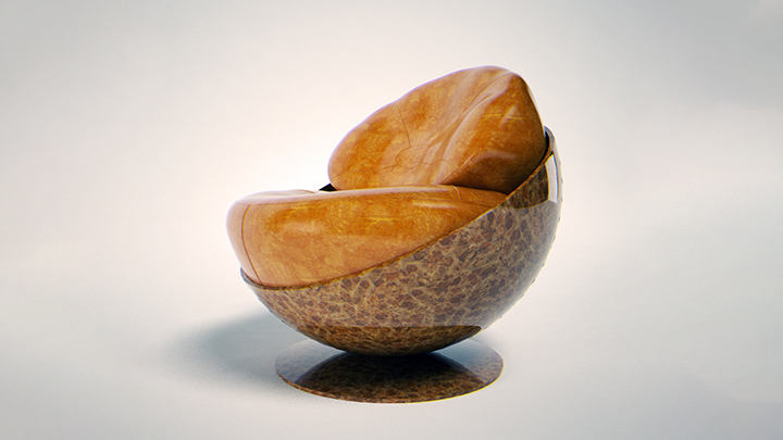 渲染模型_沙发5772