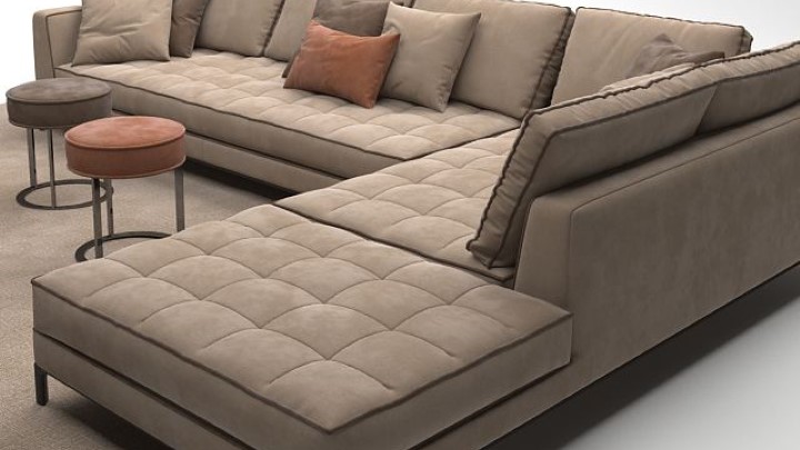 渲染模型_沙发5836