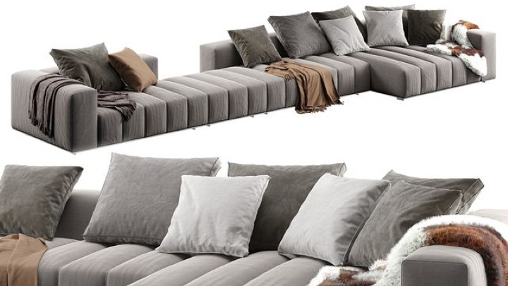 渲染模型_沙发5841